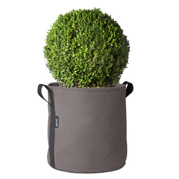 Bacsac Pot en tissu, taupe