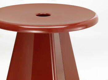 Vitra Tabouret Métallique stool, Japanese red
