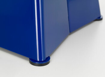 Vitra Tabouret Métallique stool, Prouvé Bleu Marcoule