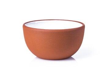 Vaidava Ceramics Earth dip bowl, set of 4, white