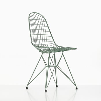 Vitra Wire Chair DKR, Eames seafoam green