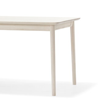 Stolab Table Prima Vista, rallonge de 50 cm, bouleau laqué mat