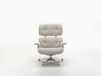 Vitra Eames Lounge Chair, nouvelle taille, cerisier américain - crème