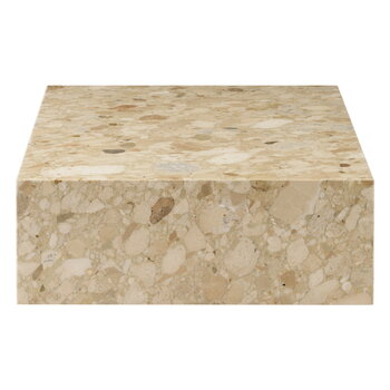 Audo Copenhagen Plinth Grand table, Kunis Breccia marble