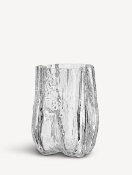 Kosta Boda Crackle Vase, 270 mm, Transparent