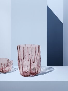 Kosta Boda Crackle vase, 175 mm, pink