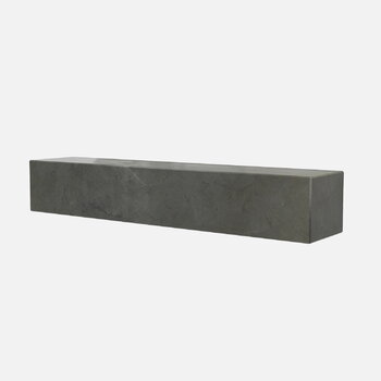 Audo Copenhagen Plinth hylla, grå Kendzo-marmor