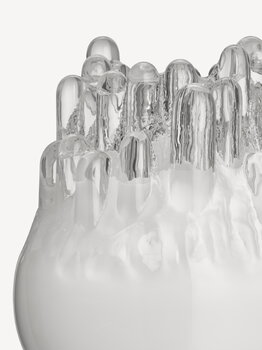 Kosta Boda Polar kynttilälyhty, 190 mm, valkoinen