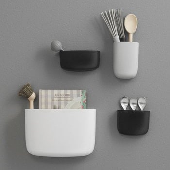 Normann Copenhagen Contenitore Pocket 3, nero