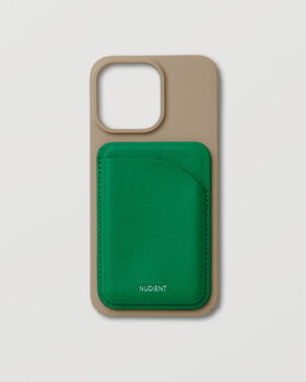Nudient MagSafe Wallet, emerald green