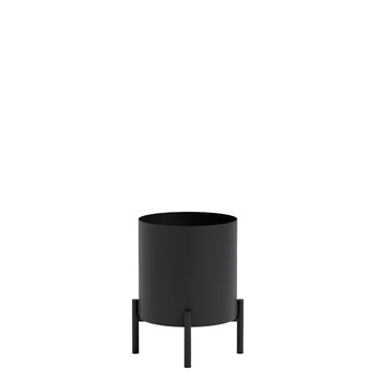 Eva Solo Vaso per piante Simply Grow, 37 cm, grande, nero, immagine extra