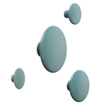 Muuto Dots Wood ripustin, petrooli