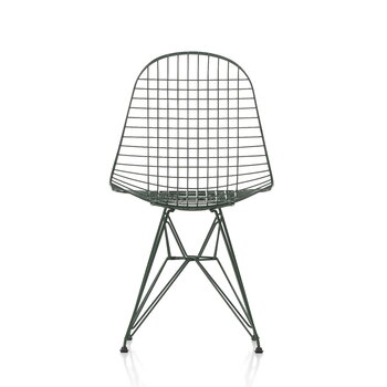 Vitra Wire Chair DKR, dark green