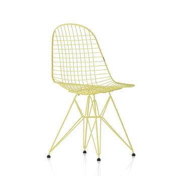 Vitra Chaise Wire Chair DKR, citron
