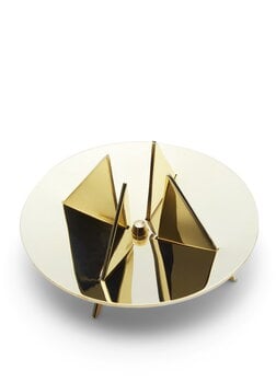 Skultuna Festivitas candle holder, polished brass, extra image