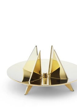 Skultuna Festivitas candle holder, polished brass, extra image