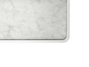 Audo Copenhagen Shower tray, white marble