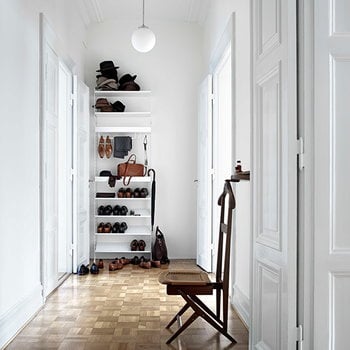 String Furniture String shoe shelf, 58 x 30 cm, white