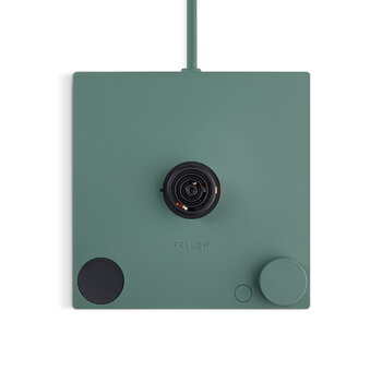 Fellow Stagg EKG electric kettle, smoke green - maple