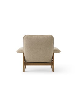 Audo Copenhagen Brasilia lounge chair, oak - Bouclé 02