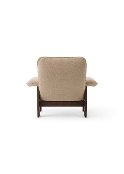 Audo Copenhagen Brasilia lounge chair, dark stained oak - Bouclé 02