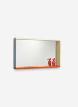 Vitra Colour Frame mirror, medium, blue - orange