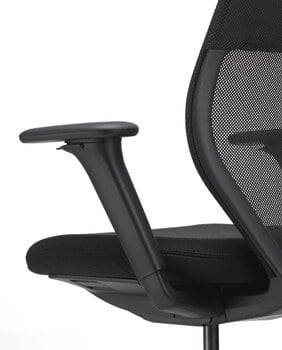 Vitra Chaise de bureau ACX Light, noir profond - nero