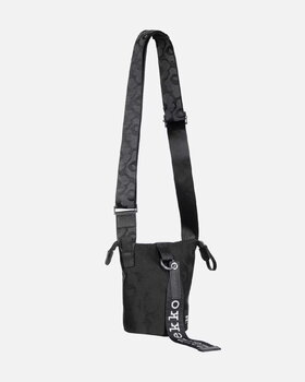 Marimekko Borsa a tracolla a secchiello Essential, Unikko nero, immagine extra