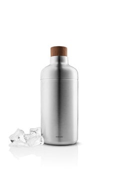 Eva Solo Cocktail shaker, 0,7 L, ruostumaton teräs - pähkinäpuu