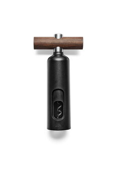 Eva Solo Corkscrew, black - oiled walnut