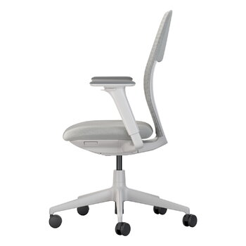 Vitra ACX Soft task chair, soft grey - stone grey