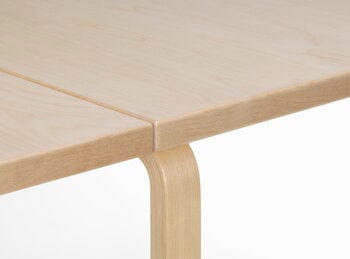 Artek Table pliante Aalto DL81C, bouleau