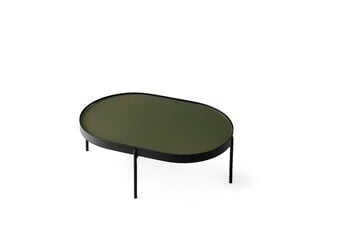 Audo Copenhagen Table NoNo, grand modèle, vert foncé