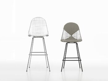 Vitra Wire Stool baarijakkara, korkea, kromi