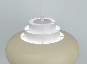 Artek Aalto pendant lamp A333 "Turnip", white - linen, extra image