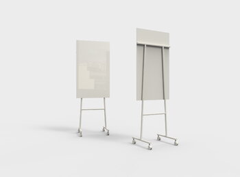 Lintex Lavagna in vetro Mono Mobile, 70,7 x 196 cm, grigio chiaro