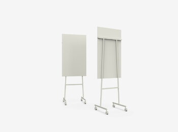 Lintex Mono Silk Mobile glassboard, 70,7 x 196 cm, light grey
