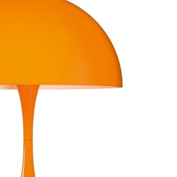 Louis Poulsen Panthella 160 Portable Metal V2 table lamp, orange