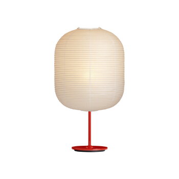 HAY Common table lamp base, signal red steel