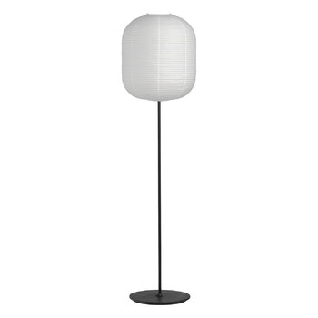 Common Oblong rice paper shade, classic white
