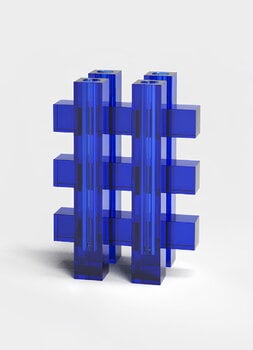 Fundamental Berlin Hash vase, cobalt, extra image