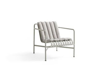 HAY Coussin Palissade Soft pour fauteuil lounge bas, gris ciel