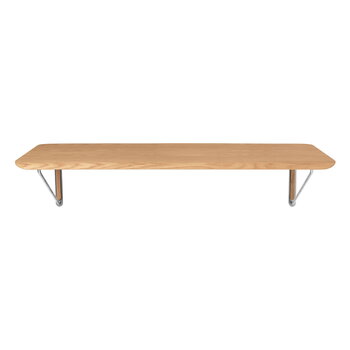 Carl Hansen & Søn AB019 työpöytä, 120 x 60 cm, öljytty tammi - ruostumaton teräs, tuotteen lisäkuva