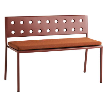 HAY Balcony Dining bench, 114 x 52 cm, iron red