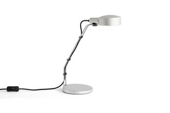 HAY Cupola desk lamp, clear anodised aluminium