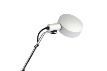 HAY Cupola desk lamp, clear anodised aluminium