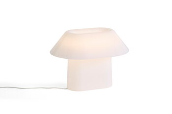 HAY Drome table lamp, white opal acrylic