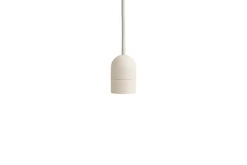 HAY Common pendant cord set, clay white