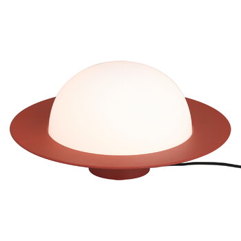 AGO Grande lampe de table Alley Still, rouge brique