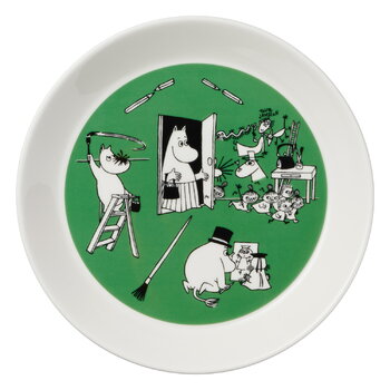 Arabia Moomin plate set, Drawing  & Christmas